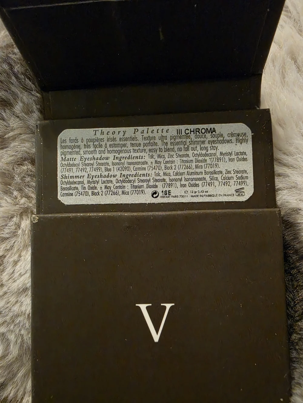 Viseart Theory Palette 111 Chroma, NWT, RARE!